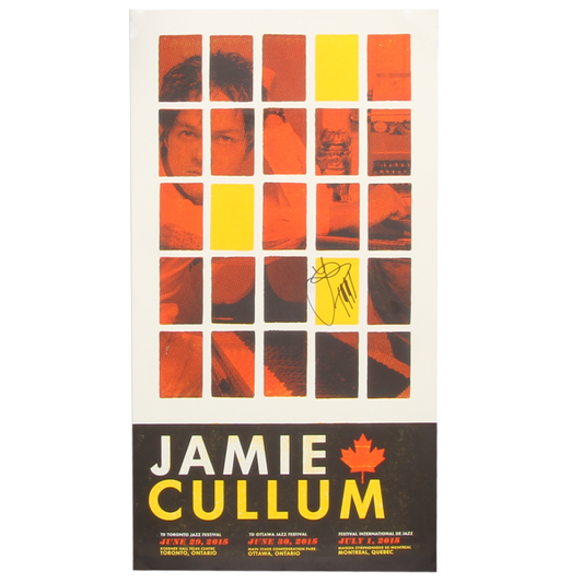Jazz Tour Canada 2015 Signed Poster